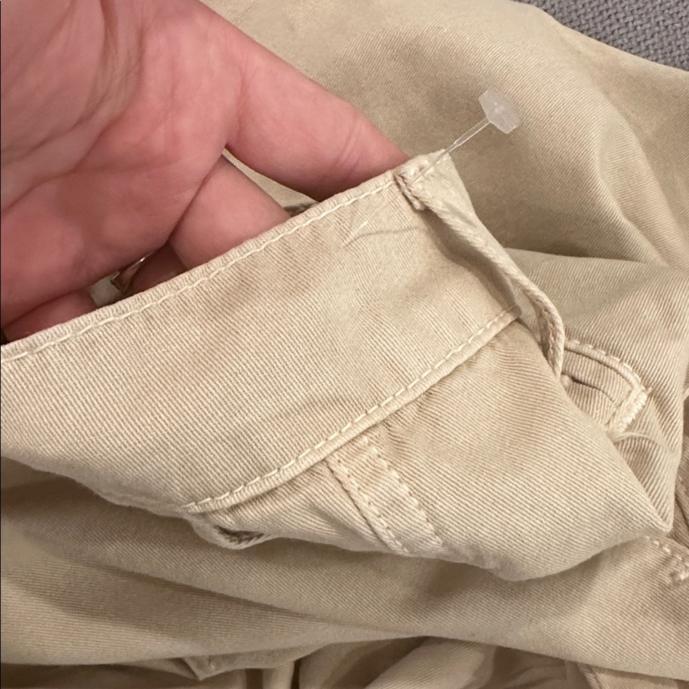 THE GREAT Light Tan Cotton garment dyed chino ranger Trousers pants - Picture 7 of 9